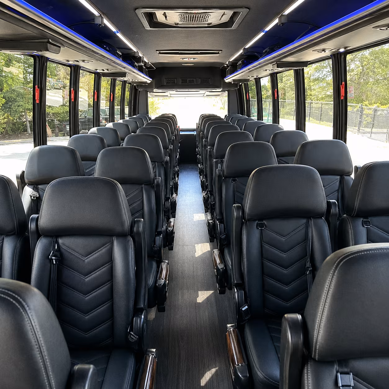 oklahoma city airport transportation onboard seating