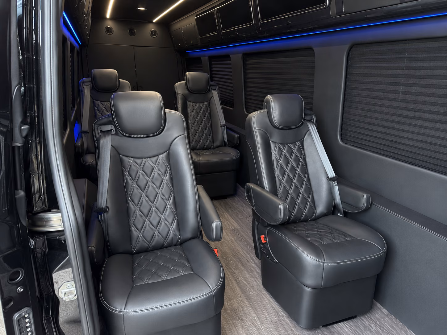 oklahoma city birthday party transportation onboard seating