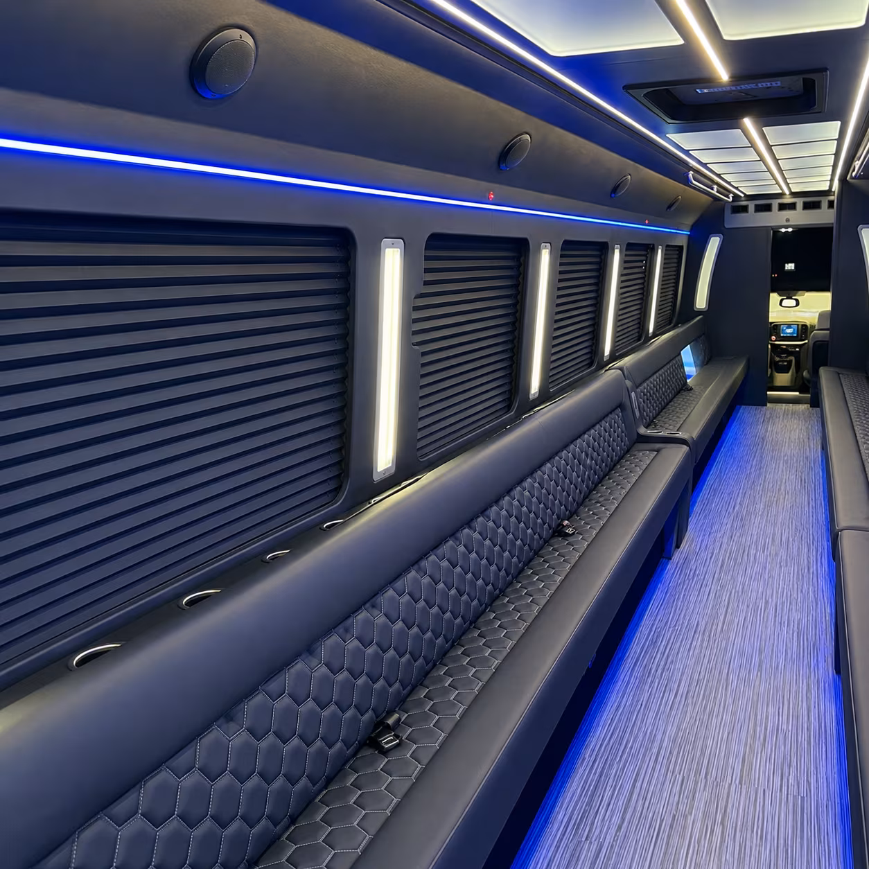 oklahoma city party bus inside