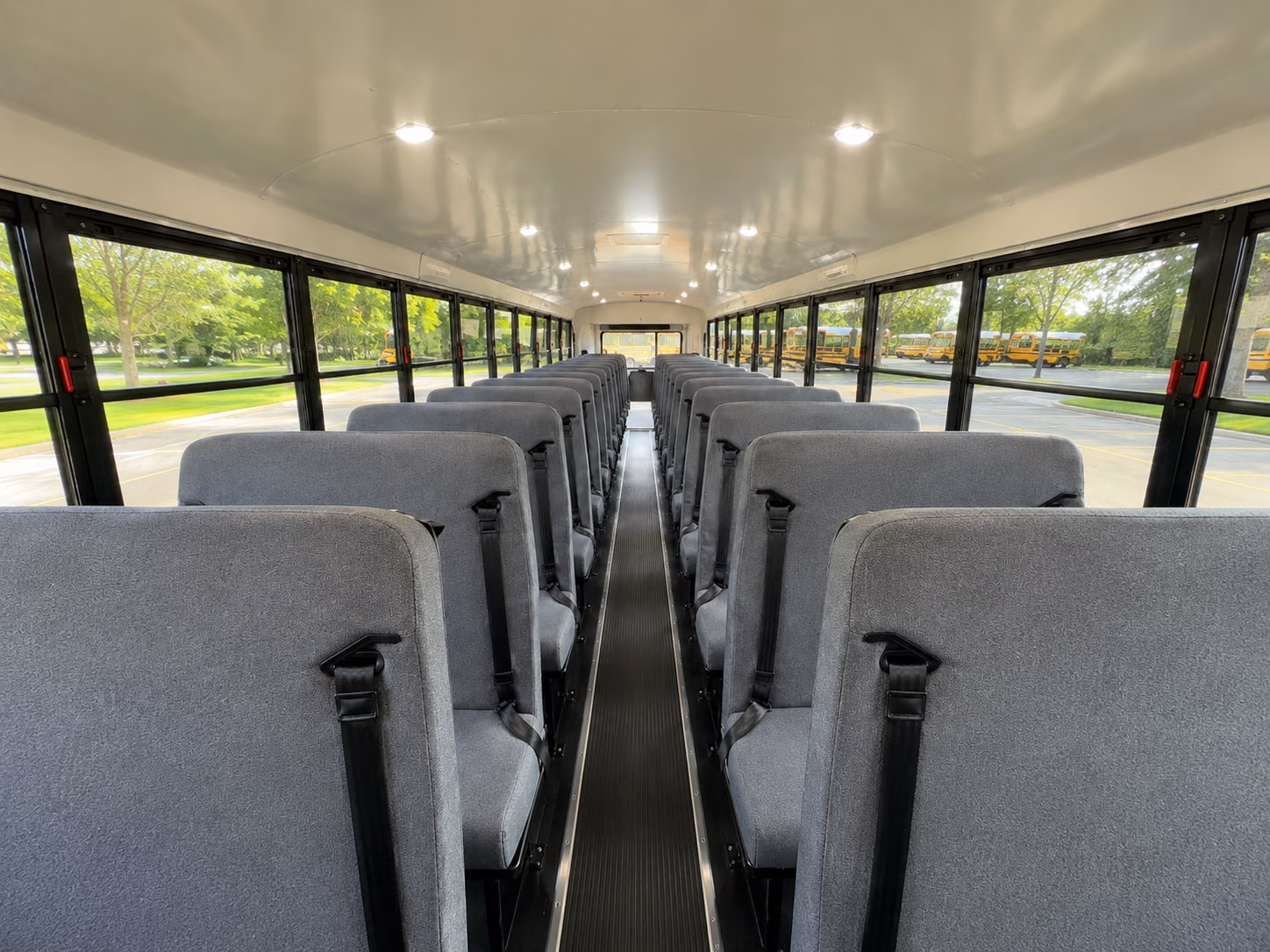 oklahoma city school bus inside