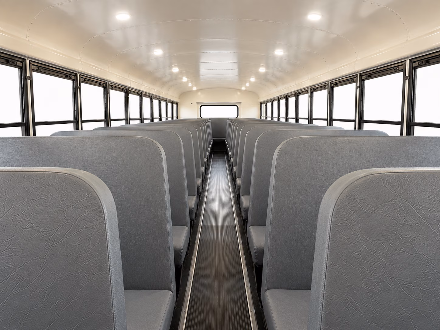 oklahoma city school bus interior