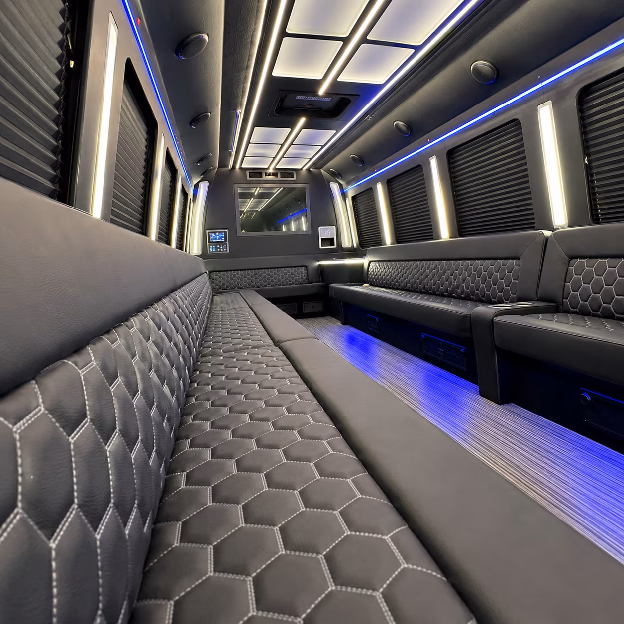 oklahoma city wedding party bus rental