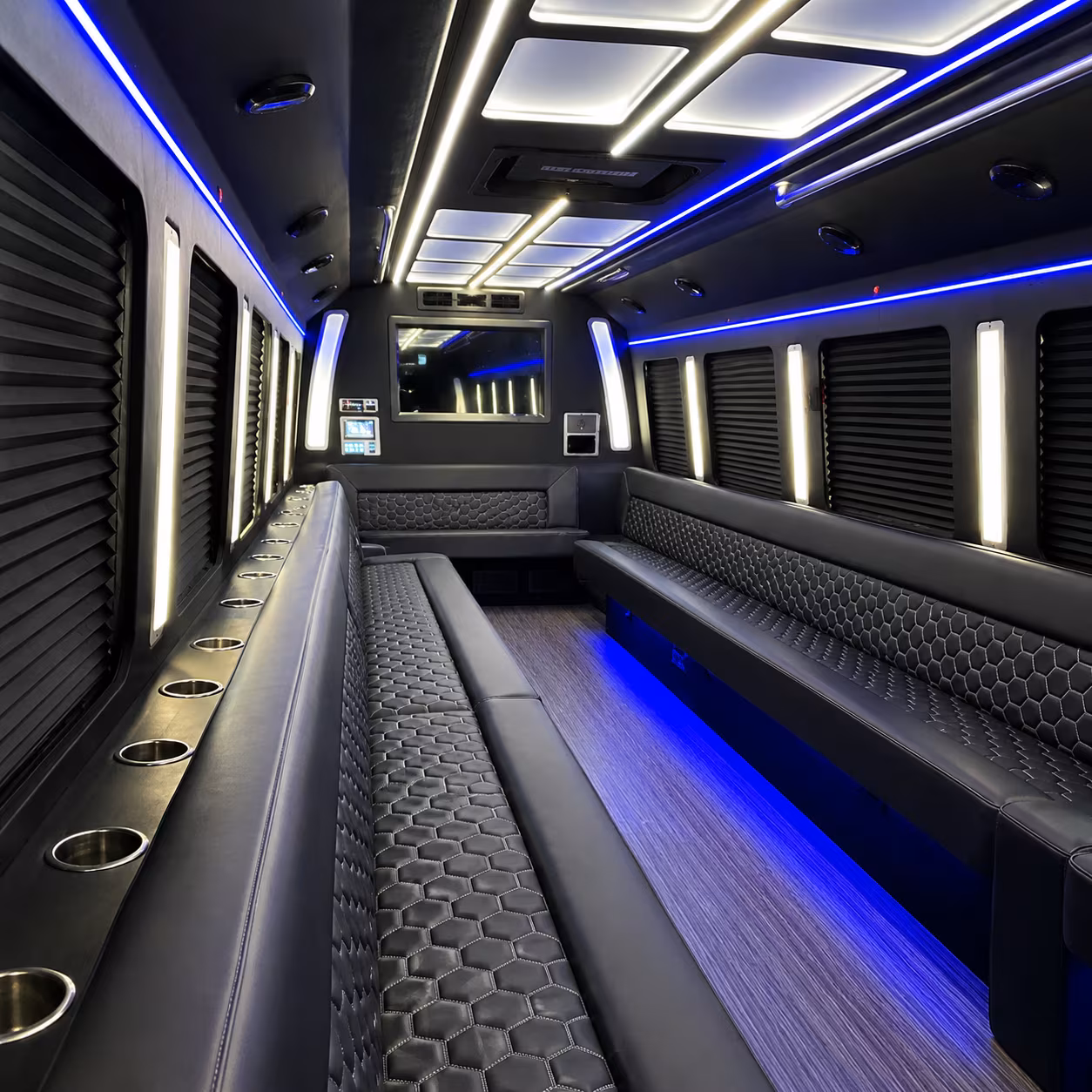 party bus interior