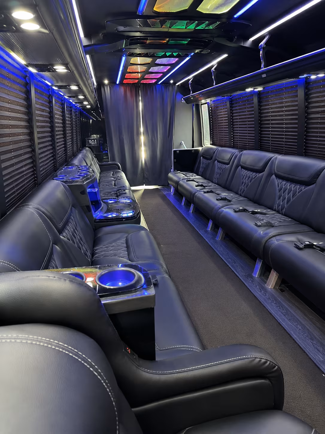 rehearsal dinner bus rentals around oklahoma city
