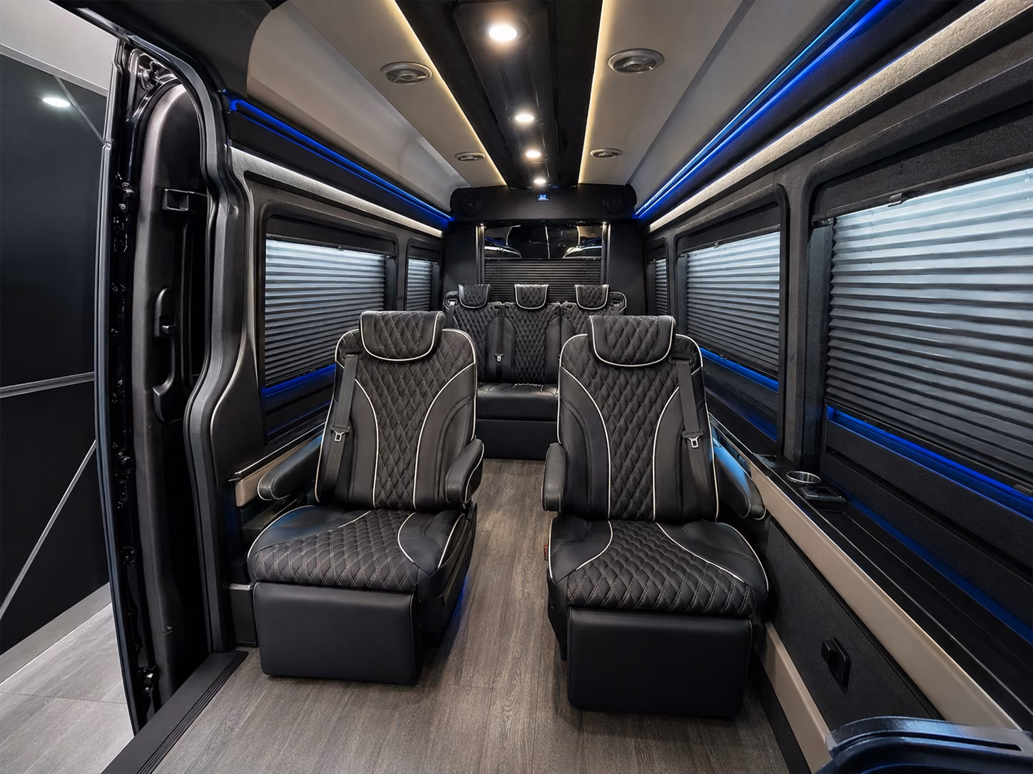 sprinter van with driver interior