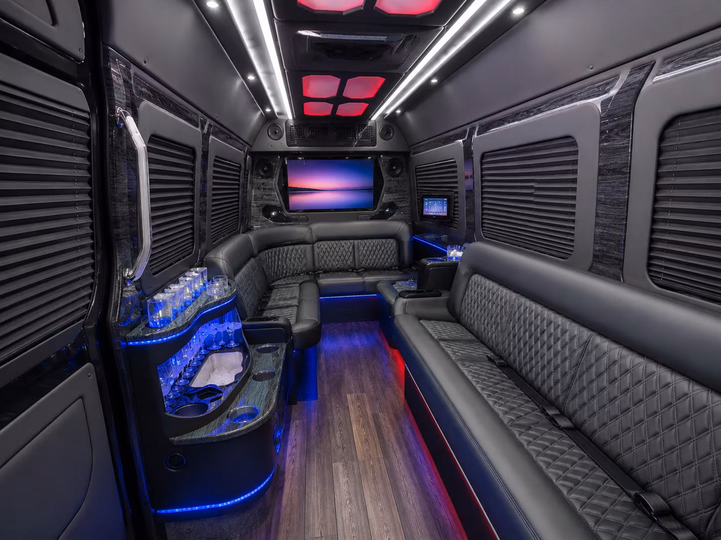 sprinter vans and buses for oklahoma city airport wedding transfers